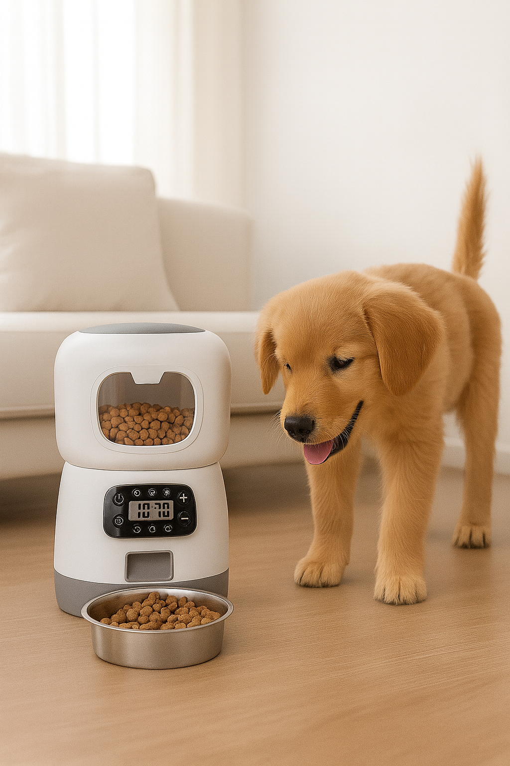 StayFed Automatic Pet Feeder | Smart Wi-Fi Food Dispenser for Dogs & Cats