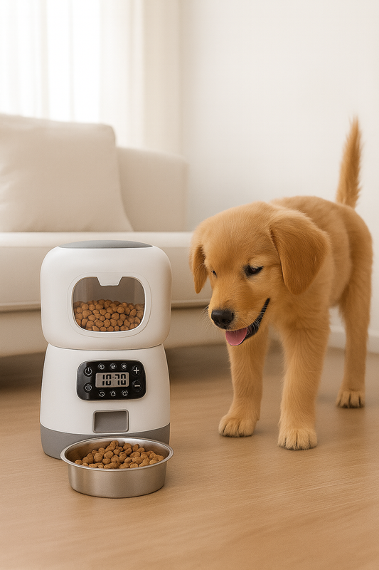 StayFed Automatic Pet Feeder | Smart Wi-Fi Food Dispenser for Dogs & Cats